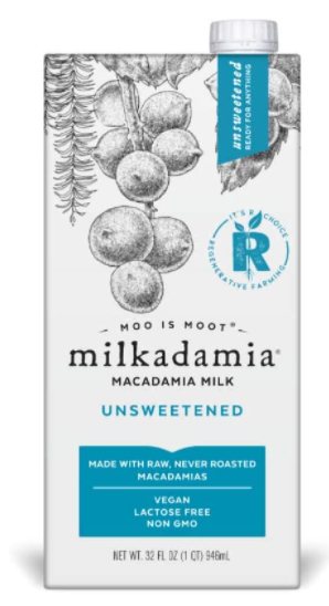 Milkadamia Macadamia milk