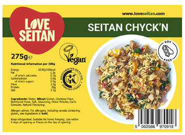 seitan chyck'n